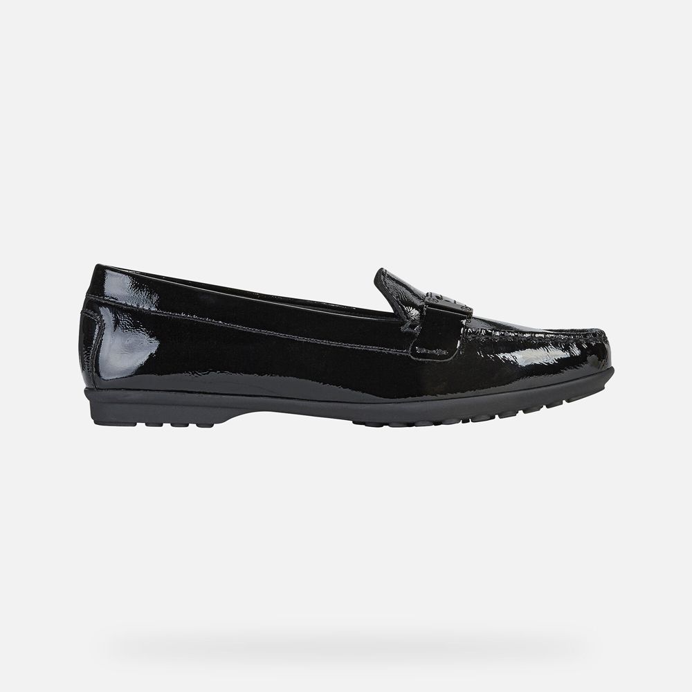Geox Bayan Loafers Siyah - Elidia - UNE-273950